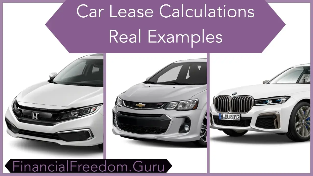 Car Lease Calculation Examples