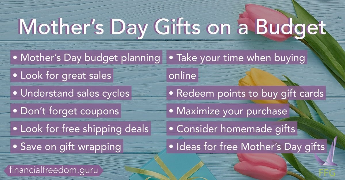Mother's Day Gifts on a Budget