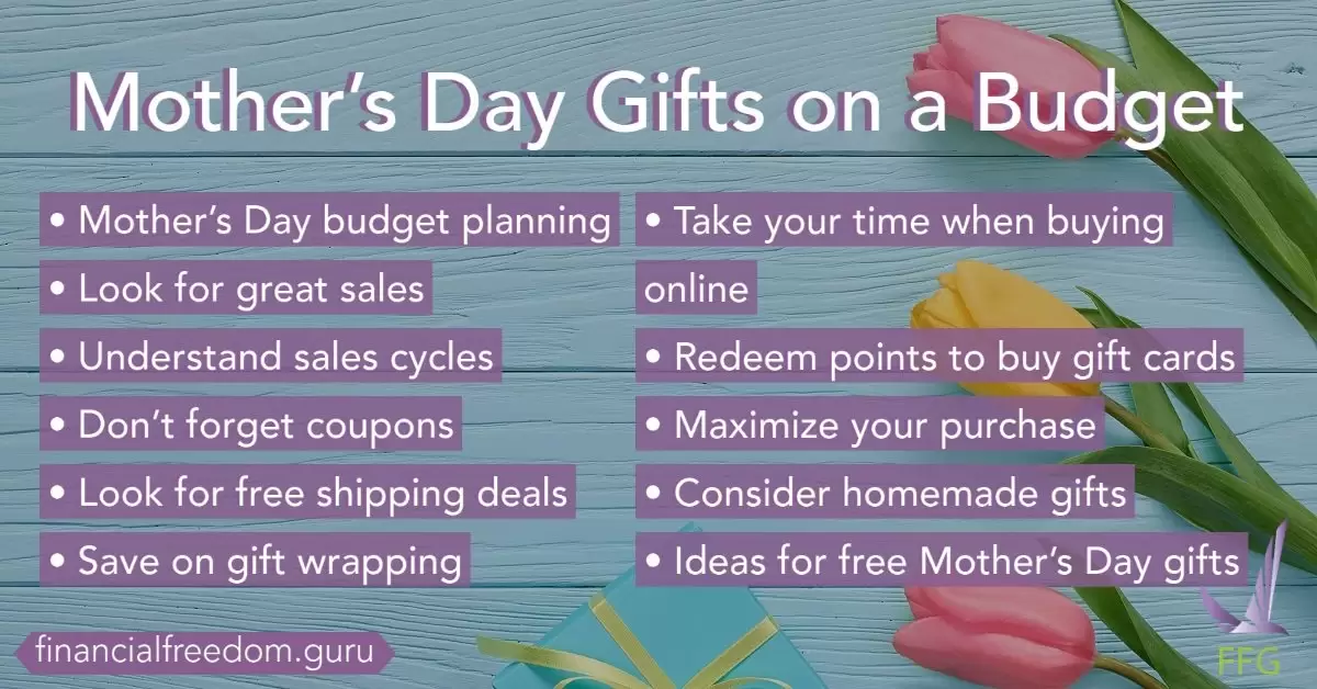 Mother's Day Gifts on a Budget